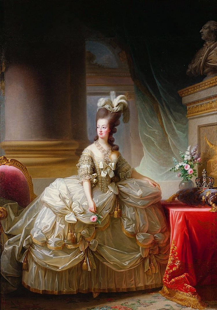 Marie Antoinette by Vigee Le Brun