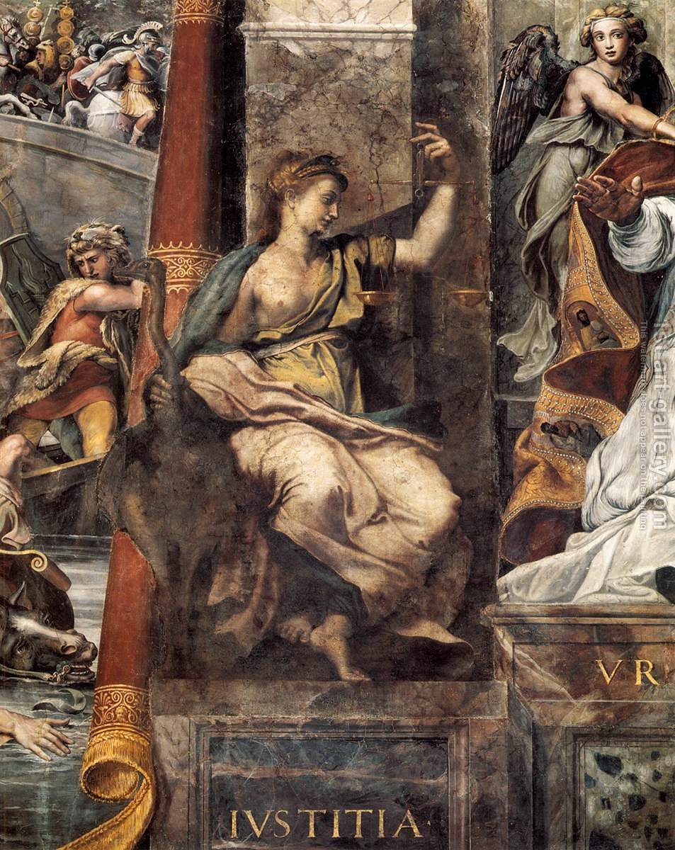 Justice with ostrich, Raphael